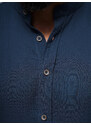 Pánská Košile Námořnická Modřá OZONEE O/309992