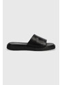 Kožené pantofle Vagabond Shoemakers CONNIE dámské, černá barva, 5757-201-20