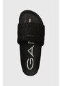 Pantofle Gant Mardale dámské, černá barva, 28507599.G00