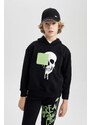 DEFACTO Oversize Fit Hooded Sweatshirt