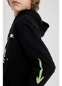 DEFACTO Oversize Fit Hooded Sweatshirt