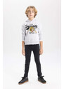 DEFACTO Boy Regular Fit Hooded Sweatshirt