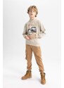 DEFACTO Boy Regular Fit Hooded Sweatshirt