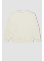 DEFACTO Oversize Fit Crew Neck Sweatshirt