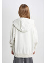 DEFACTO Girl Oversize Fit Hooded Sweatshirt