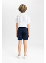 DEFACTO Boy Regular Fit Gabardine Shorts