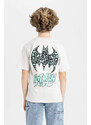 DEFACTO Boy Batman Crew Neck Jersey Short Sleeve T-Shirt