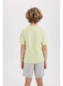 DEFACTO Boy Crew Neck Short Sleeve T-Shirt