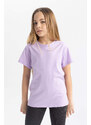 DEFACTO Girl Regular Fit Short Sleeve T-Shirt