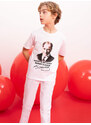 DEFACTO Boy Crew Neck Color Changing Ataturk Printed T-Shirt