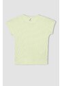 DEFACTO Girl Slim Fit Crew Neck Basic Ribbed Camisole T-Shirt