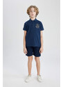 DEFACTO Boy Pique Short Sleeve Polo T-Shirt