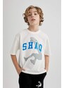 DEFACTO Oversize Fit Shaquille O'Neal Licensed Short Sleeve T-Shirt