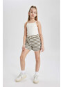 DEFACTO Girl Striped Shorts