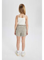 DEFACTO Girl Striped Shorts