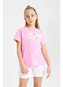 DEFACTO Girl Regular Fit Short Sleeve T-Shirt