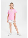 DEFACTO Girl Regular Fit Short Sleeve T-Shirt