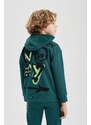 DEFACTO Boy Oversize Fit Hooded Sweatshirt