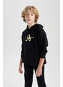 DEFACTO Boy Oversize Fit Hooded Sweatshirt