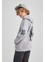 DEFACTO Oversize Fit Hooded Sweatshirt