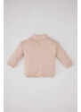 DEFACTO Baby Girl Sweatshirt with Soft Fuzzy Inside