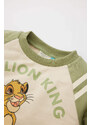 DEFACTO Regular Fit Lion King Licensed Crew Neck Sweatshirt