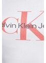 Šaty Calvin Klein Jeans bílá barva, mini