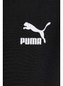 Bomber bunda Puma Classics Shiny Bomber černá barva, přechodná, 623696