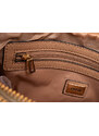 Guess dámská kabelka Ledger Crossbody krémově bílá s monogramem