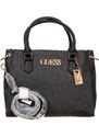 Guess dámská kabelka s monogramem šedá