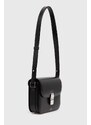 Kožená kabelka A.P.C. sac grace small černá barva, PXBVN-F61413
