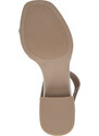 Dámské kožené sandále 9-28202-42-170 Caprice béžové