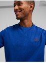 Modré pánské tričko Puma ESS Small Logo Tee - Pánské