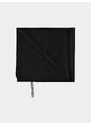 Sportovní rychleschnoucí ručník L (80 x 170 cm) 4F - černý