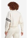 Mikina adidas Originals Neuclassics Tracktop dámská, bílá barva, s aplikací, IB7316-white