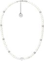 Manoki Perlový náhrdelník Alice - srdce, chirurgická ocel, sladkovodní perla