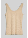 TOP GANT SLIM RIBBED TANK TOP žlutá XS