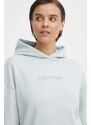 Bavlněná mikina Calvin Klein dámská, s kapucí, s potiskem, K20K205449