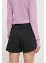 Sportovní šortky The North Face Sunriser dámské, černá barva, hladké, high waist, NF0A88SEJK31