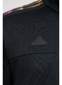Mikina adidas TIRO pánská, černá barva, s aplikací, IP3787