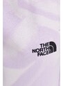 Tepláky The North Face fialová barva, vzorované, NF0A881EUI61
