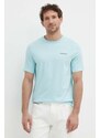 Bavlněné tričko Armani Exchange fialová barva, 8NZT91 Z8H4Z NOS