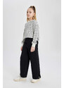 DEFACTO Girl Wide Leg Trousers with Wide Slits