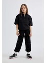 DEFACTO Girl Parachute Cotton Cargo Pants