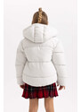 DEFACTO Girl Waterproof Hooded Puffer Jacket