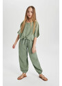 DEFACTO Girl Parachute Cotton Trousers