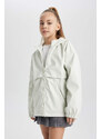 DEFACTO Girl Hooded Water Repellent Raincoat