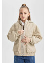 DEFACTO Girl Hooded Waterproof Raincoat