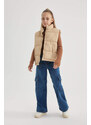 DEFACTO Girl High Collar Puffer Vest