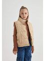 DEFACTO Girl High Collar Puffer Vest